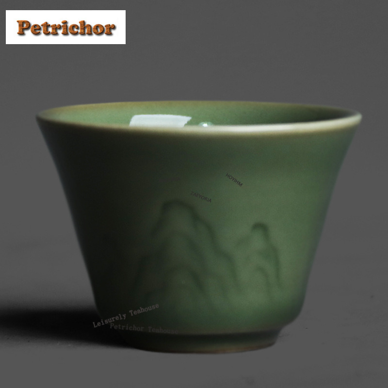 Celadon Ceramic Cup - Taza de té de celadón con