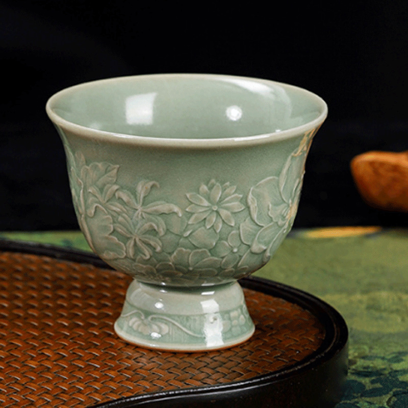 Celadon Ceramic Cup - Taza alta de té LH Celadon,