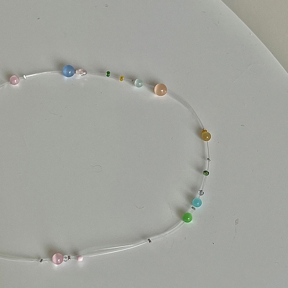 Collar de aleación dulce estil - Korean Girls Lifestyle reseña y precio