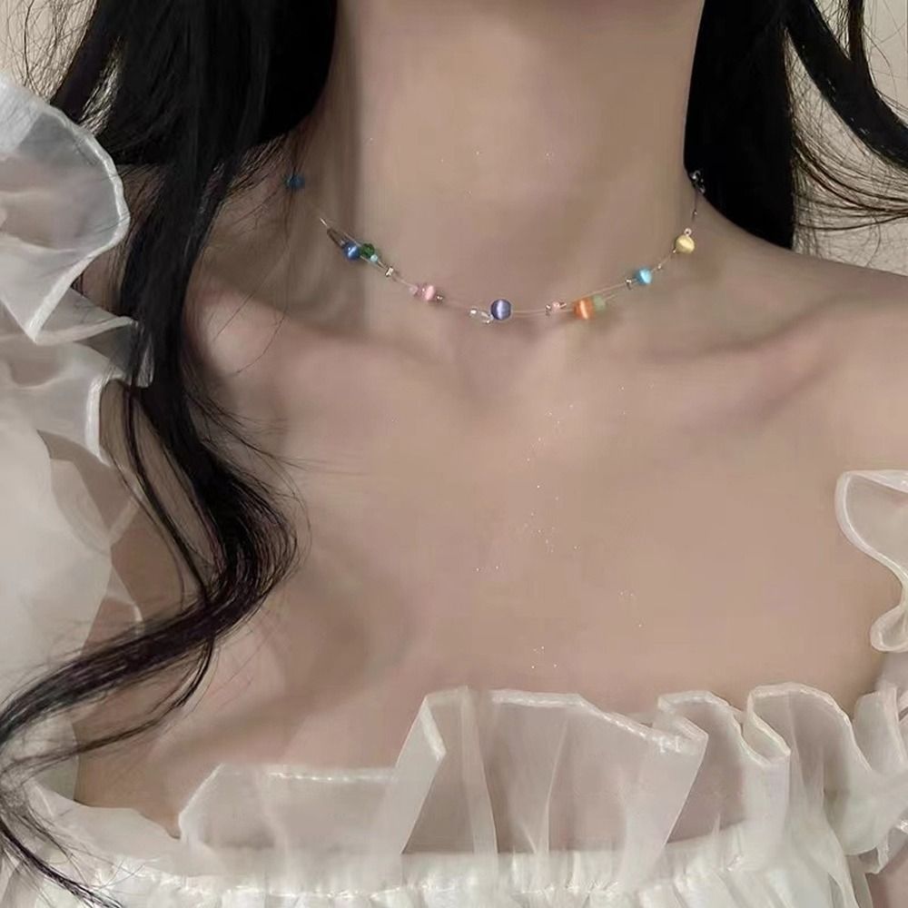 Collar de aleación de estilo c - Korean Girls Lifestyle reseña y precio