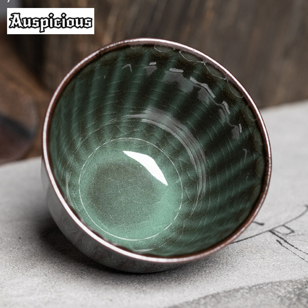 Taza de té de cerámica con cue - Celadon Ceramic Cup reseña y precio