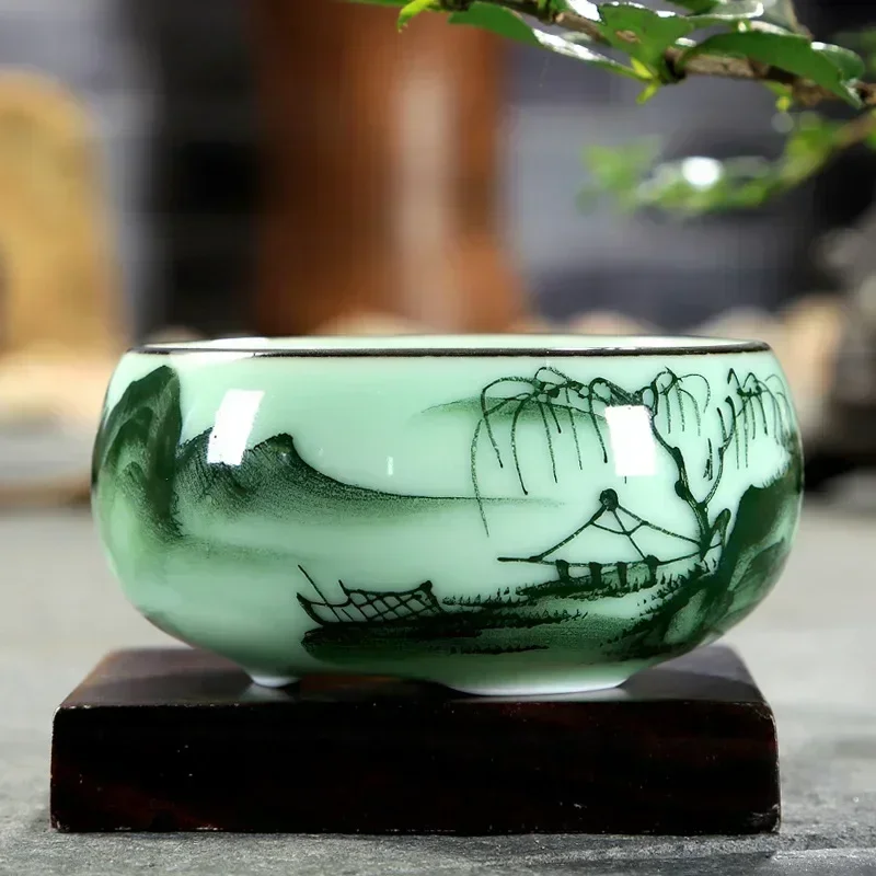 Taza de té de cerámica, 1 unid - Celadon Ceramic Cup reseña y precio