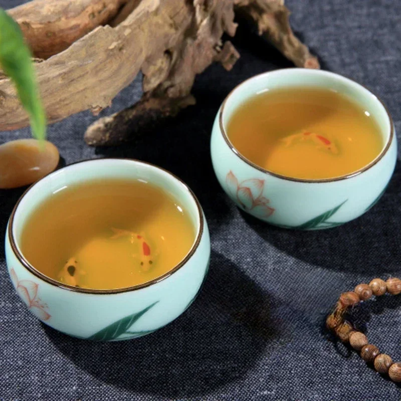 Taza de té de cerámica, 1 unid - Celadon Ceramic Cup reseña y precio