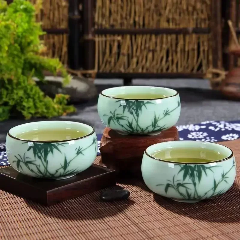Taza de té de cerámica, 1 unid - Celadon Ceramic Cup reseña y precio
