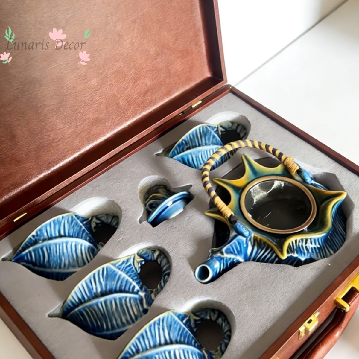 Juego completo de tetera de ce - Celadon Ceramic Cup reseña y precio