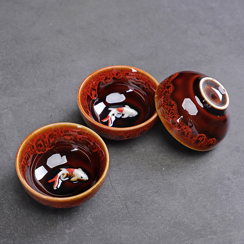 Celadon Fish Cute Teacup, taza - Celadon Ceramic Cup reseña y precio